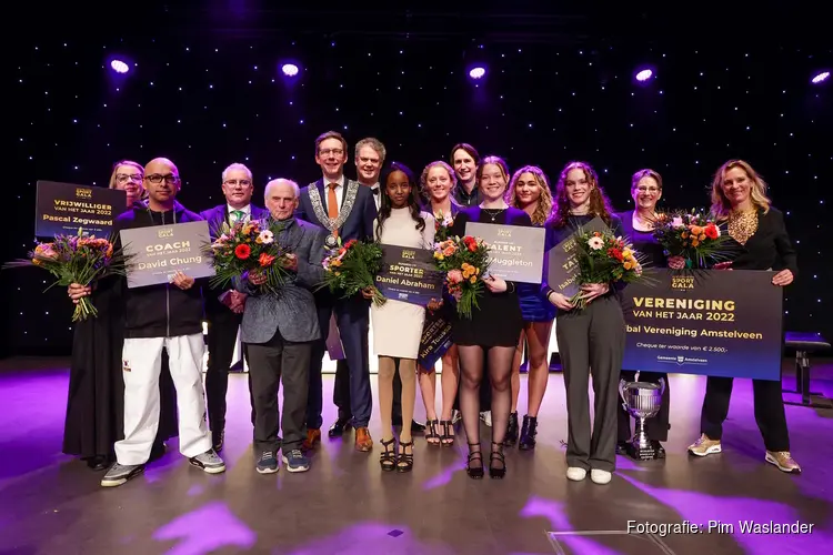 Aanmelden voor diverse categorieën Amstelveen Sportgala 2024 nog 2 weken mogelijk