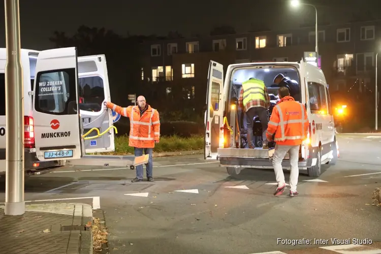 Taxibus met kwetsbare ouderen komt stil te staan