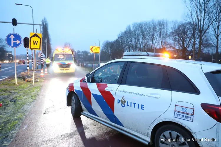 Fietser gewond na aanrijding in Amstelveen