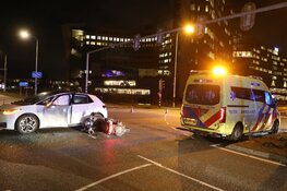 Motorrijdster gewond in Amstelveen