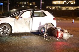 Motorrijdster gewond in Amstelveen