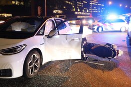 Motorrijdster gewond in Amstelveen