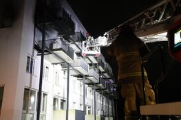 Uitslaande brand in flat in Amstelveen