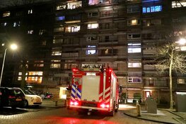 Steiger dreigt los te waaien in Amstelveen