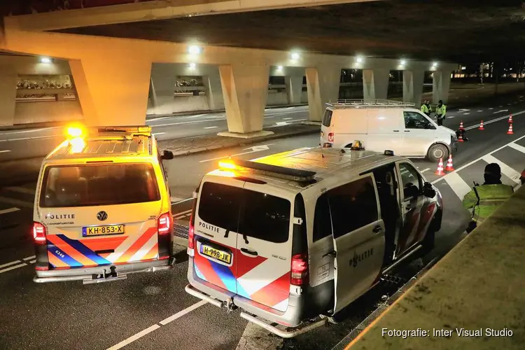 Politiecontrole in Amstelveen: rijden onder invloed en 58 km te hard