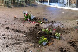 Brand bij Tahoor aan het Buitenplein in Amstelveen, politie doet onderzoek