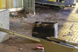 Brand bij Tahoor aan het Buitenplein in Amstelveen, politie doet onderzoek