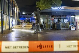 Brand bij Tahoor aan het Buitenplein in Amstelveen, politie doet onderzoek
