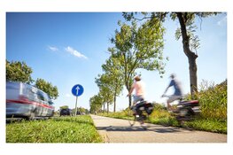 54 kilometer parallelwegen provincie veiliger ingericht voor fietsers