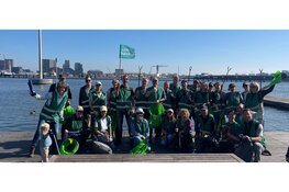 Canal Cleanup haalt duizenden kilo’s zwerfafval op langs het Noordzeekanaal en ’t IJ