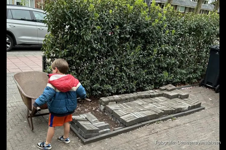 Groenere tuinen door gratis tegelservice