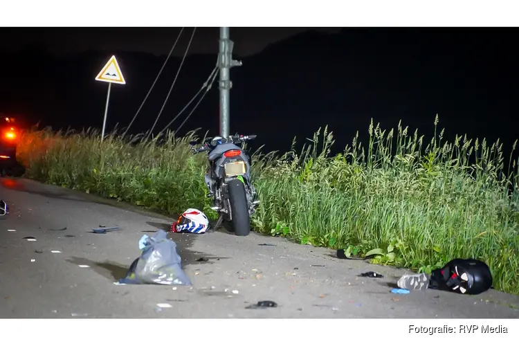 Motorrijder overleden bij verkeersongeval Bosbaanweg