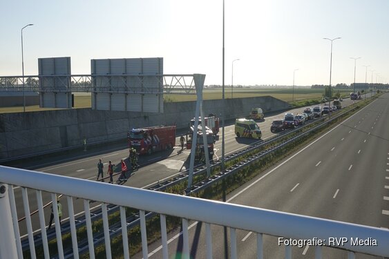 Dodelijk ongeval op de A9 bij Badhoevedorp
