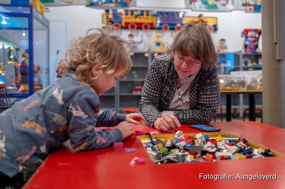 LEGO stad in station Hoorn tijdens herfstvakantie open