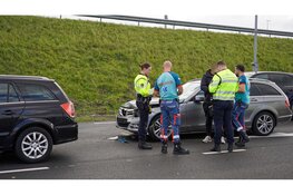 Gewonden kop-staart botsing op N231 bij Amstelveen
