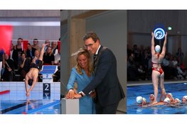 Feestelijke opening van het nieuwe zwembad en kantoor van AmstelveenSport