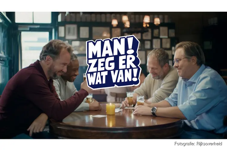 Landelijke campagne ‘Man, zeg er wat van!’ nu ook te zien in horeca in Amstelveen