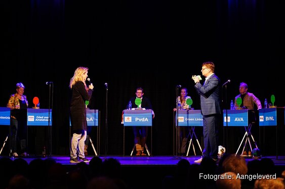 Amstelveense lijsttrekkers bekennen kleur tijdens Sportdebat in P60
