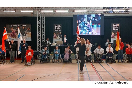De World Para Dance Sport International Competition is officieel gestart in Amstelveen