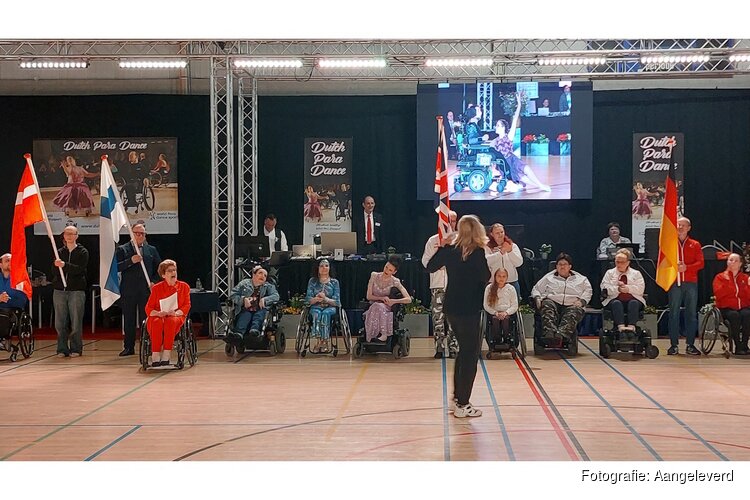 De World Para Dance Sport International Competition is officieel gestart in Amstelveen