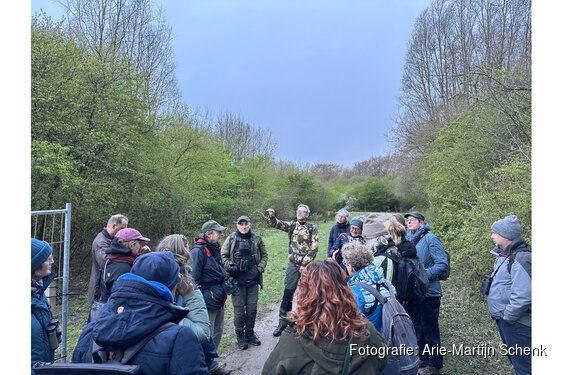 Vogelwerkgroep Amsterdam verkent het Schinkelbos
