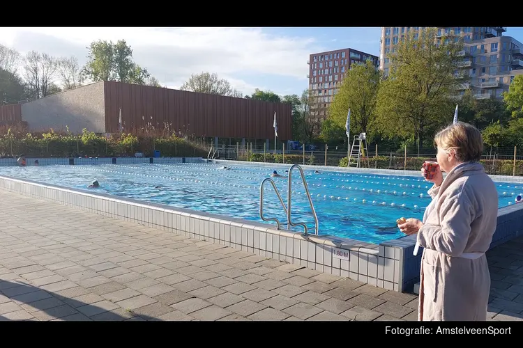 Buitenbad zwembad De Meerkamp ruim een week eerder open