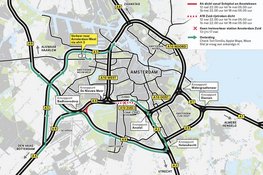 13 - 17 mei: geen treinen naar Amsterdam Zuid; A4 en A10 Zuid deels dicht tussen 12 en 18 mei