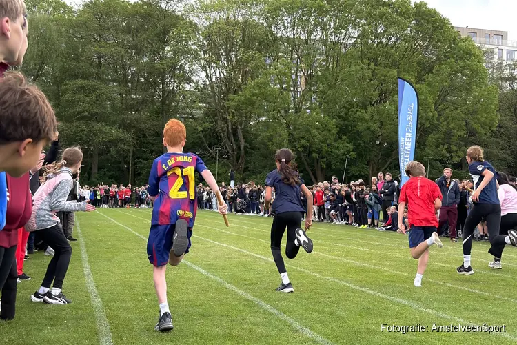 Amstelveense basisscholen beleven dag vol sport en spel tijdens de sportdag voor groep 8