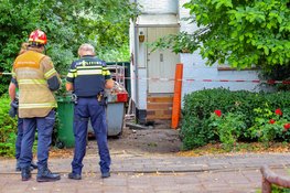 Muur ingestort van renovatiehuis in Amstelveen