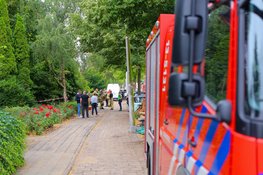 Muur ingestort van renovatiehuis in Amstelveen