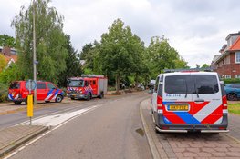 Muur ingestort van renovatiehuis in Amstelveen