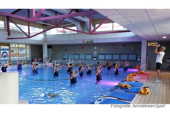 Het zwembad als sportschool