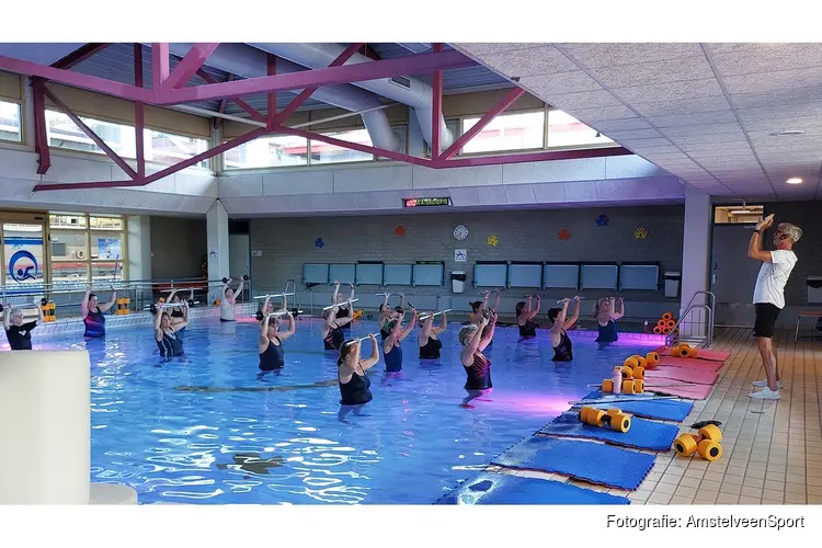 Het zwembad als sportschool