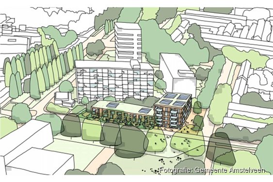 Gemeente Amstelveen zet volgende stap voor woningbouw aan Traviatastraat 2